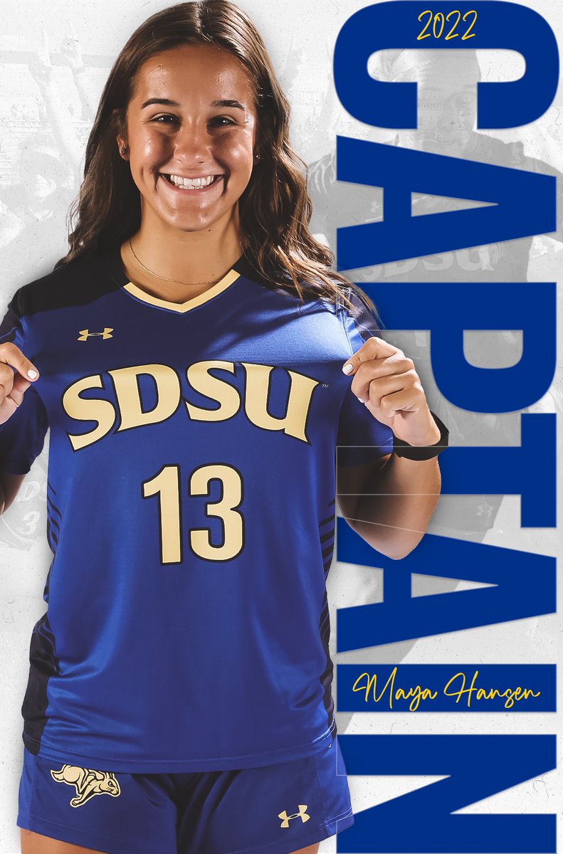 Introducing our 2022 South Dakota State Soccer 𝗧𝗲𝗮𝗺 𝗖𝗮𝗽𝘁𝗮𝗶𝗻... 𝗠𝗮𝘆𝗮 𝗛𝗮𝗻𝘀𝗲𝗻! 

#GoJacks 🐰