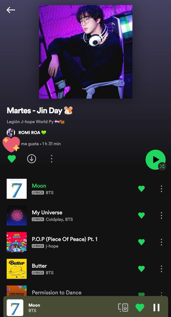 romi_hs18's tweet photo. @legionjhope1802 @BTS_twt Stream al chico mundialmente guapo πππ
#streamfor_Jin #streamsemanal #streamlegion #JIN #KimSeokjin https://t.co/4pMwp8NNn7