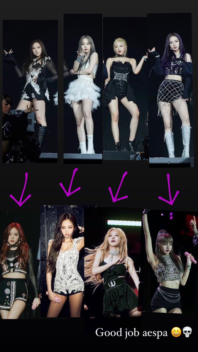 chiepeto's tweet photo. GOOD JOB AESPA 💀😀🙂

#aespaCoachella #blackpinkcoachella #aespacopyingblackpink #goodjobaespa🙂 https://t.co/R4CLvHl6kN