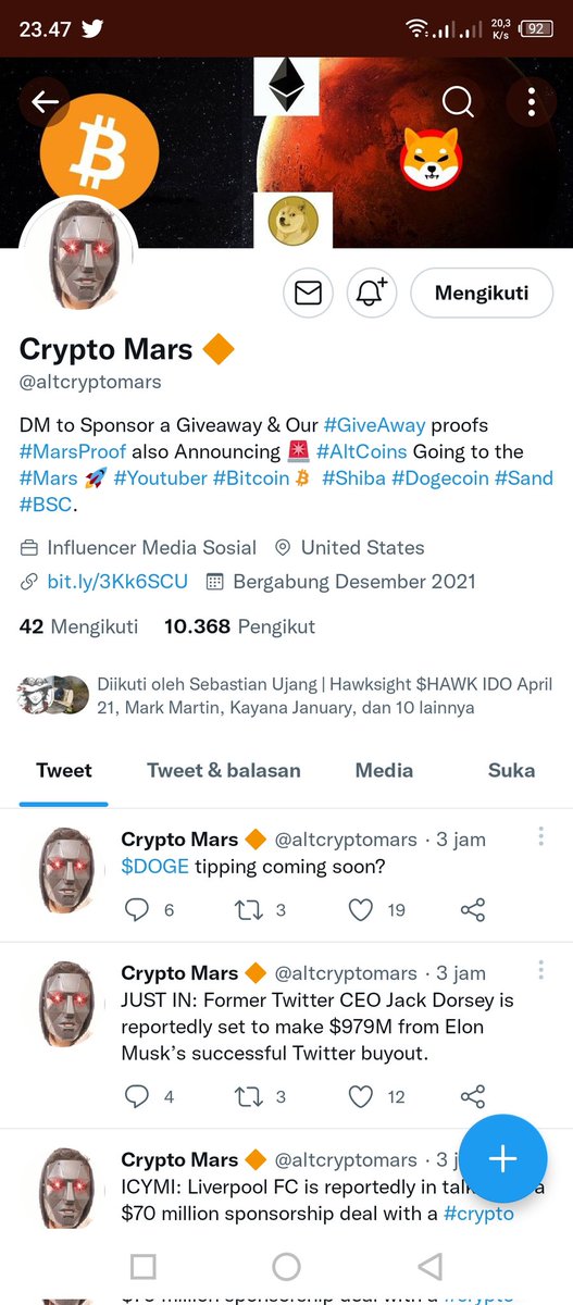 Martinyanda1's tweet photo. @WRContest @bitcoinnews @altcryptomars Great professional promising project. The project was executed in a very manner and had a clear development plan. Without a doubt this is one of the best projects out there ,success always 

@Pikachu1110111
@MariaulpaRy
@Slimanikara 
@sombilebba2 https://t.co/YFSqr9RlSs