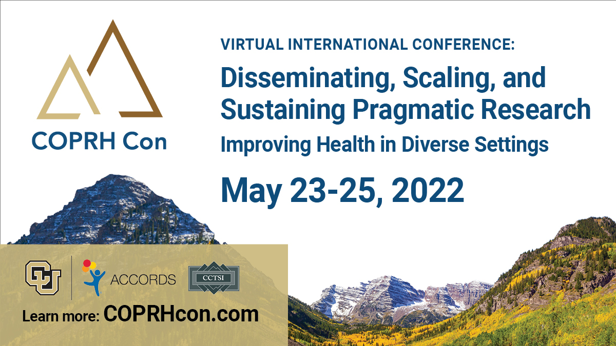 CoprhCon's tweet photo. #COPRH22 is full of impressive national experts in #impsci & #publichealth. This year we focus on #pragmatic #measures & #methods and #DIScience strategies. Register NOW: https://t.co/MNKuVwkznU
@CCTSI https://t.co/WTn4QxKsKf