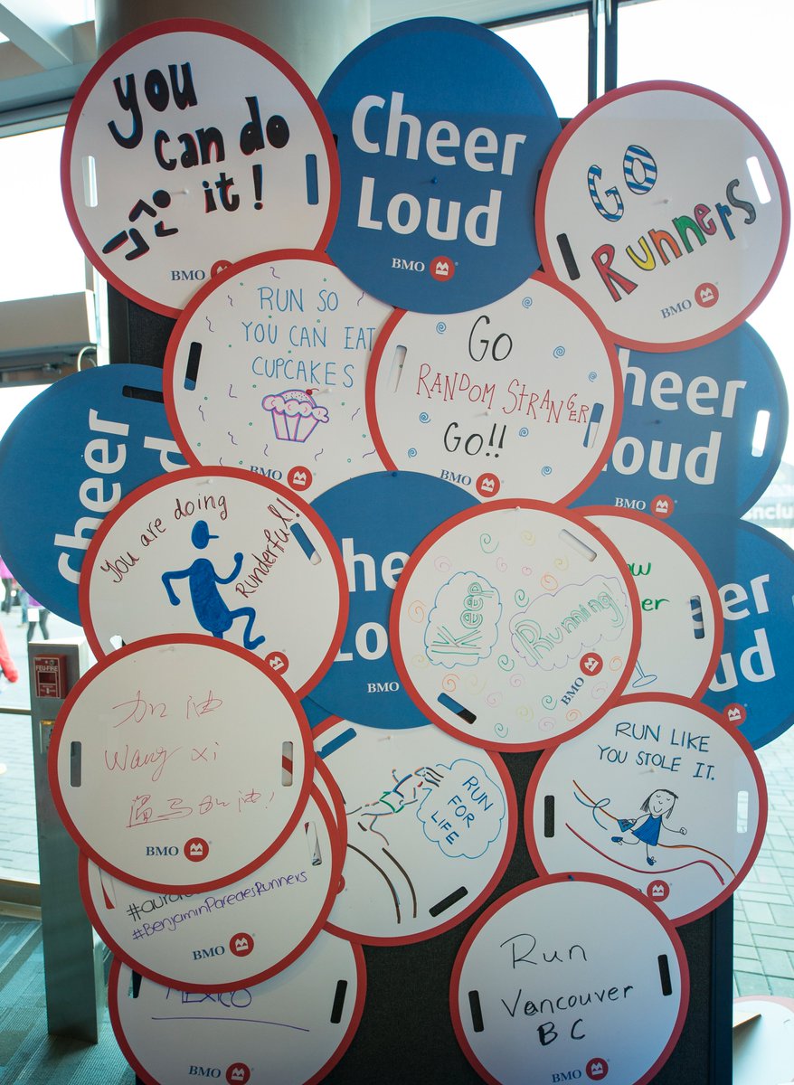 The <a href="/BMO/">BMO</a> Mobile Branch is open for business! Come on by to create your cheer signs to support the runners on Sunday. 

#BMOVM #runvan