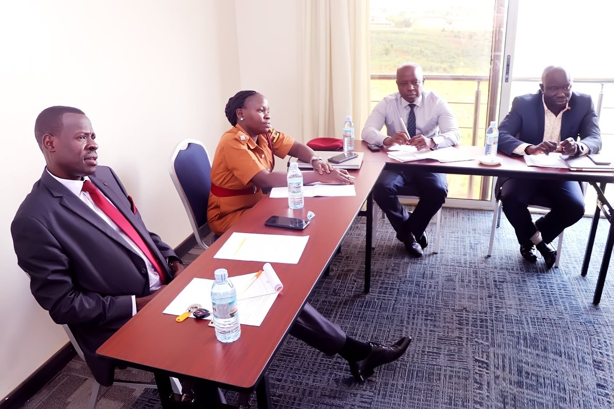 UgandaPrisons's tweet photo. DEVELOPMENT OF PRISONS-BASED REHABILITATIVE POLICY.
Mr. Moses Kakungulu, ACGP (Director of Coorperation and Corporate Affairs) opened a workshop on UPS Correctional Policy proposals on the development of National Policy on Corrections at Source of the Nile Hotel.
#UPSUpdates https://t.co/Xo0G5ULr69