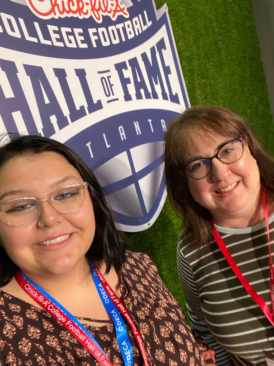 BellEastDECA's tweet photo. College football hall of Fame and DECA concert last night after 2 DECA role play events. Long, fun day! #nedeca #icdc2022 https://t.co/EWcBcLAIZd