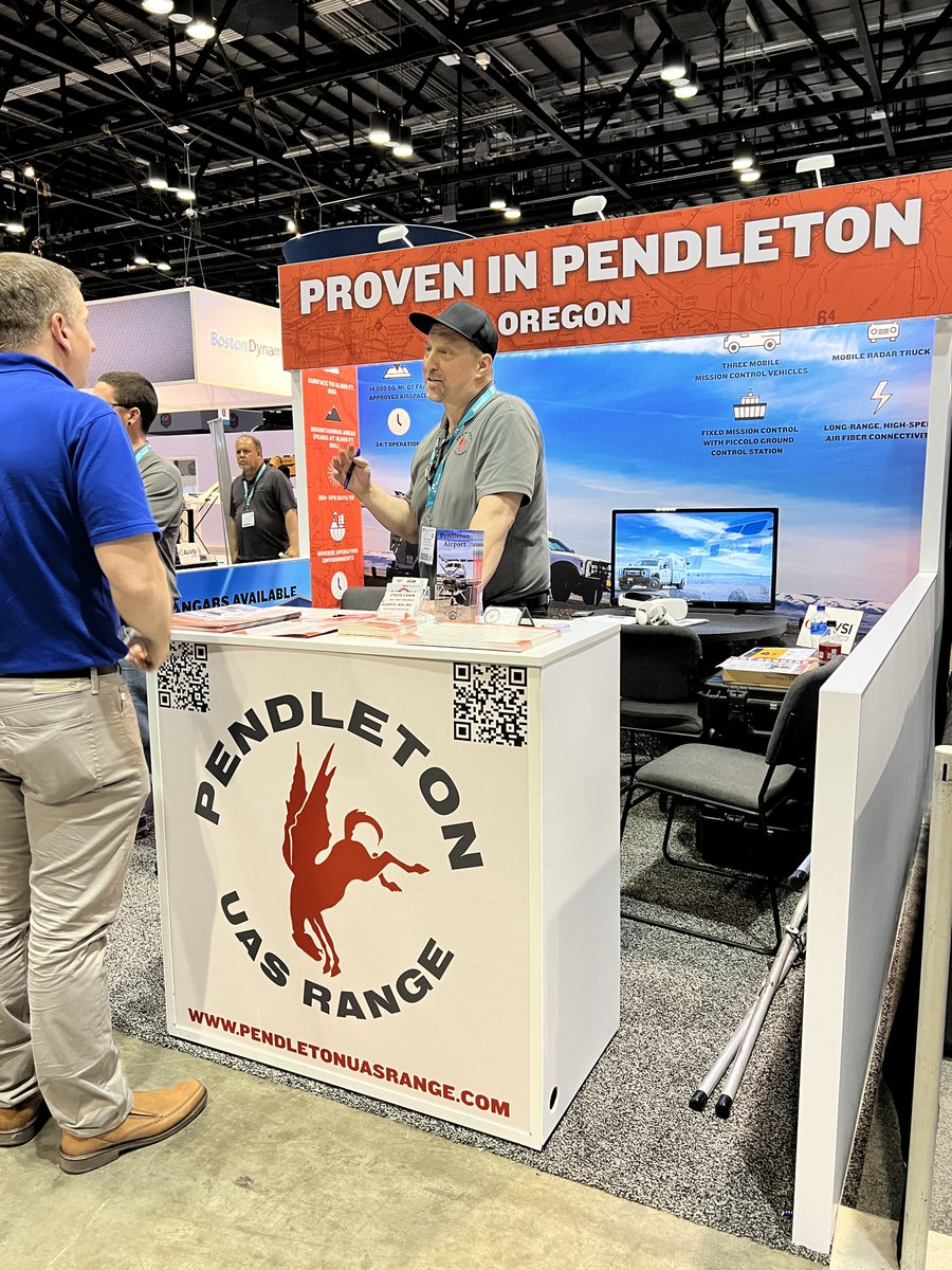 DelMarAeroEd's tweet photo. Come see us at booth 2960 at AUVSI in Orlando this week! Let’s discuss your UAS requirements and see how DelMar and Volatus can fulfill your UAS service and training needs! 
#xponential #auvsi #pendleton  #drones #flighttraining #uas
https://t.co/N9xh7O2pGQ https://t.co/u1p2vEIwHG