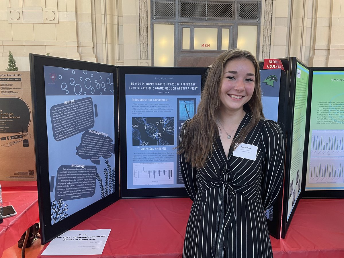 StaleyBiomed's tweet photo. So proud of my #PLTW BI kids at the Senior Showcase https://t.co/uhiwIiyLIE