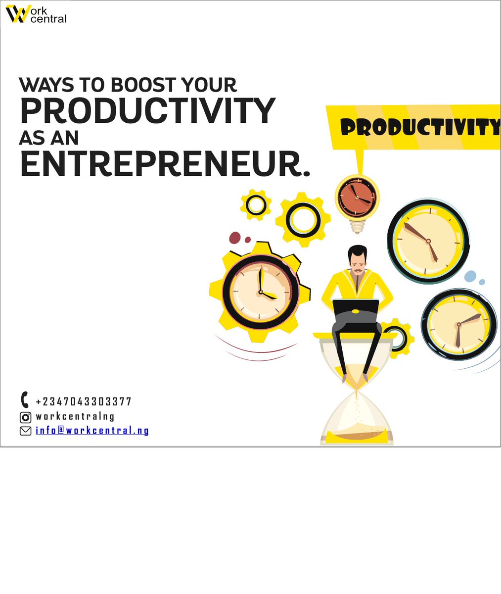 workcentralng's tweet image. How are you staying productive?

Follow @workcentralng for more productivity and entrepreneurship tips ✌🏽

#entrepreneur #workcentral  #entrepreneurship #startup  #entrepreneurlife #businessowner #inspiration #realestateagent