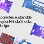 Image for the Tweet beginning: .@AccuFlexP customized wrappers for #NebulaSnacks