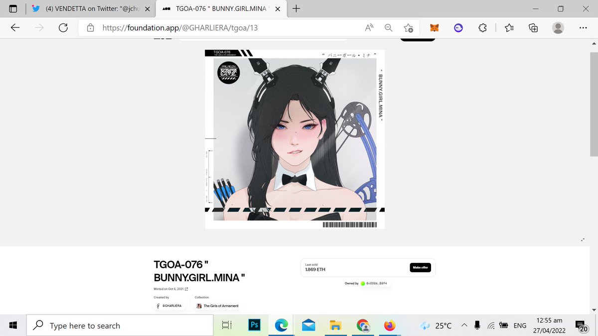 DearLazyness's tweet photo. @jchun627 @GENESIS_SENSHI BUNNY GIRL is my favorite she is the prettiest of them all. @aizennft @dansoy01 @zchanftries @padme2614 @kctubog22 @bularon1215 https://t.co/vpKKj8We5P