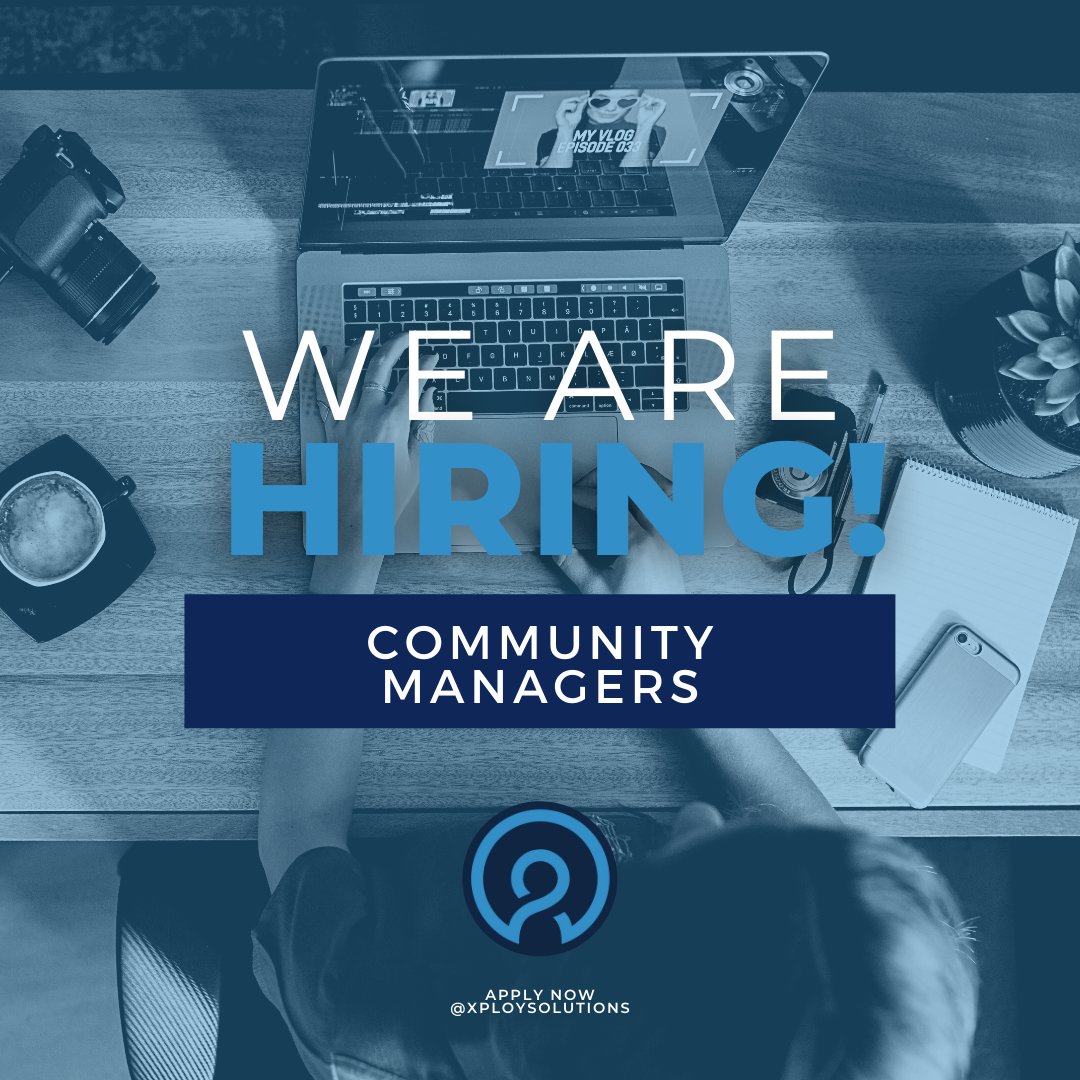 XploySolutions's tweet image. Do you have a passion for #socialmedia, we have the perfect #job for you!! 🤳📲
For more information or to apply go to this link : lnkd.in/etrrWY8Q
.
.
#XploySolutions #thedreamteam #outsourcing #recruitmentagency #recruiting #hiring #business #joinus #socialmedia