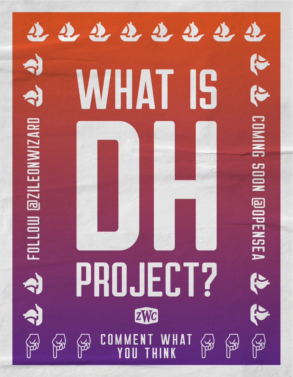 ZileonWizard's tweet photo. What is #DHProject ? Comment your first thought about what DH means 👇👇👇
Release soon 
@opensea
 Stay tunned
 #ComingSoon #NFTProjects #NFTCommmunity #nft https://t.co/H0TtvFQ1mo