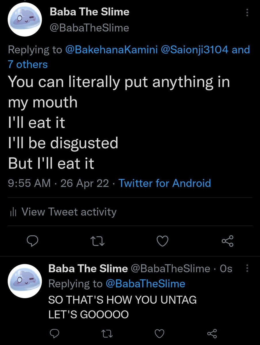 BabaTheSlime's tweet photo. TIL
#vtuber #VTuberUprising #untagging https://t.co/6ZnSuJ99nh