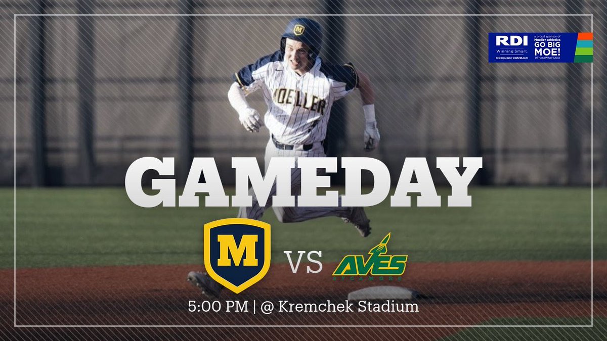 BigMoeBaseball's tweet photo. Big Moe takes on Sycamore tonight in the Inaugural Montgomery Inn Classic! #BeatSycamore #LetsGoBigMoe https://t.co/2vlOAWYnsV