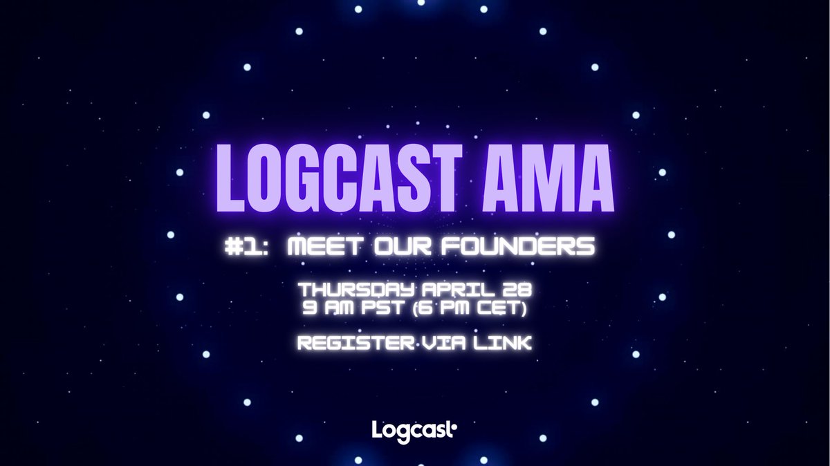 We‘re going live this Thursdsy for the first edition of our weekly AMA (Ask Me Anything) series.

 @johannahoof_ &amp; <a href="/leni_andronicos/">Leni レニ┊⟡ OSHI4EVER.COM ⟡</a> will be answering your questions about #$UPERLOGS and give insights into our #NFM (Non-fungible Memories) project. 
Register:forms.gle/QMBMfKRuvE2H53…