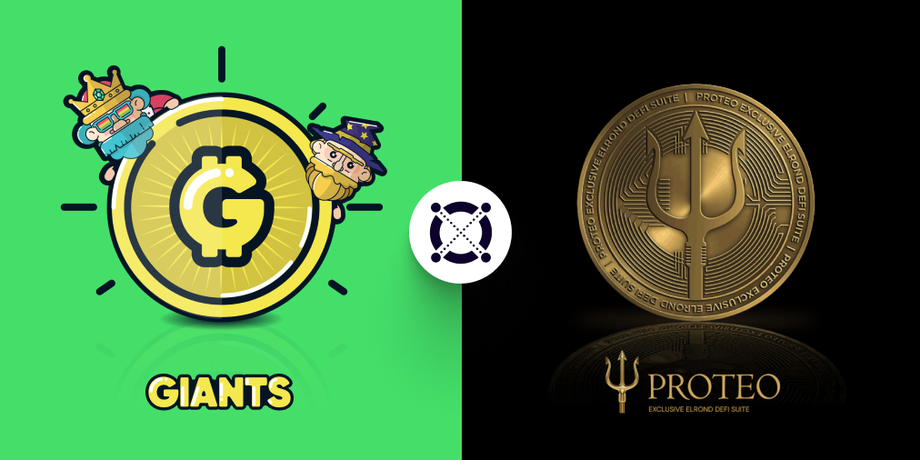 GiantsVillage's tweet photo. 1/ We are proud to announce a new partnership between @ElrondGiants  and @ProteoDeFi 🚀

Both teams are committed to working together to bring value to their communities 🏆 

Read this thread to have some hints of what’s coming...

#Elrond #ElrondNetwork https://t.co/VyrmlSChDg