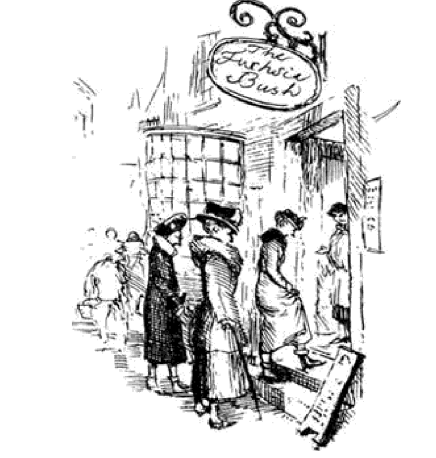 MissRead1955's tweet photo. Change at the Fushsia Bush ! Always an important fixture in Lulling social life. I think we should have a twitter meet up there. Nelly always was a splendid cook!
Mrs Peters is mentioned as having family but in later books she has none. Interesting. Here's the Misses Lovelock! https://t.co/E9hTyfw9lm