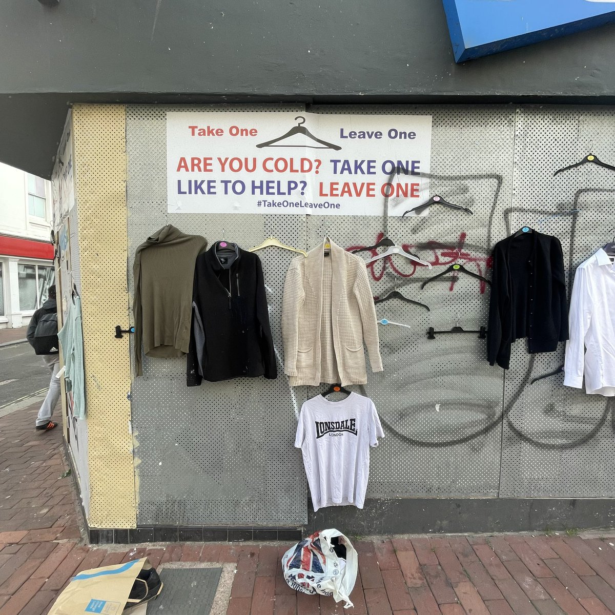 What a great use of an empty shopfront #brighton