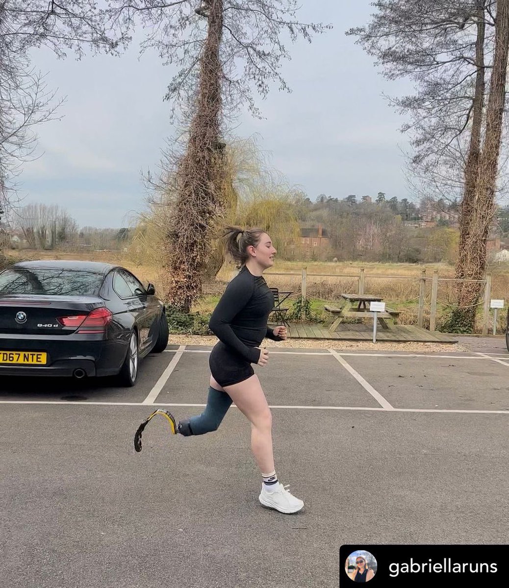 Huge shout out to Gabriella who is working hard on her new <a href="/OssurCorp/">Össur</a> running blade!

Check her out on Instagram <a href="/gabriellaruns/">Gabriella DeJesus Class of 2026</a>

#amputee #amputeeathlete #amputeestrong #amputeefitness #disability #disabilityawareness #disabilityinclusion #running #runrunrun #selfcare #gym