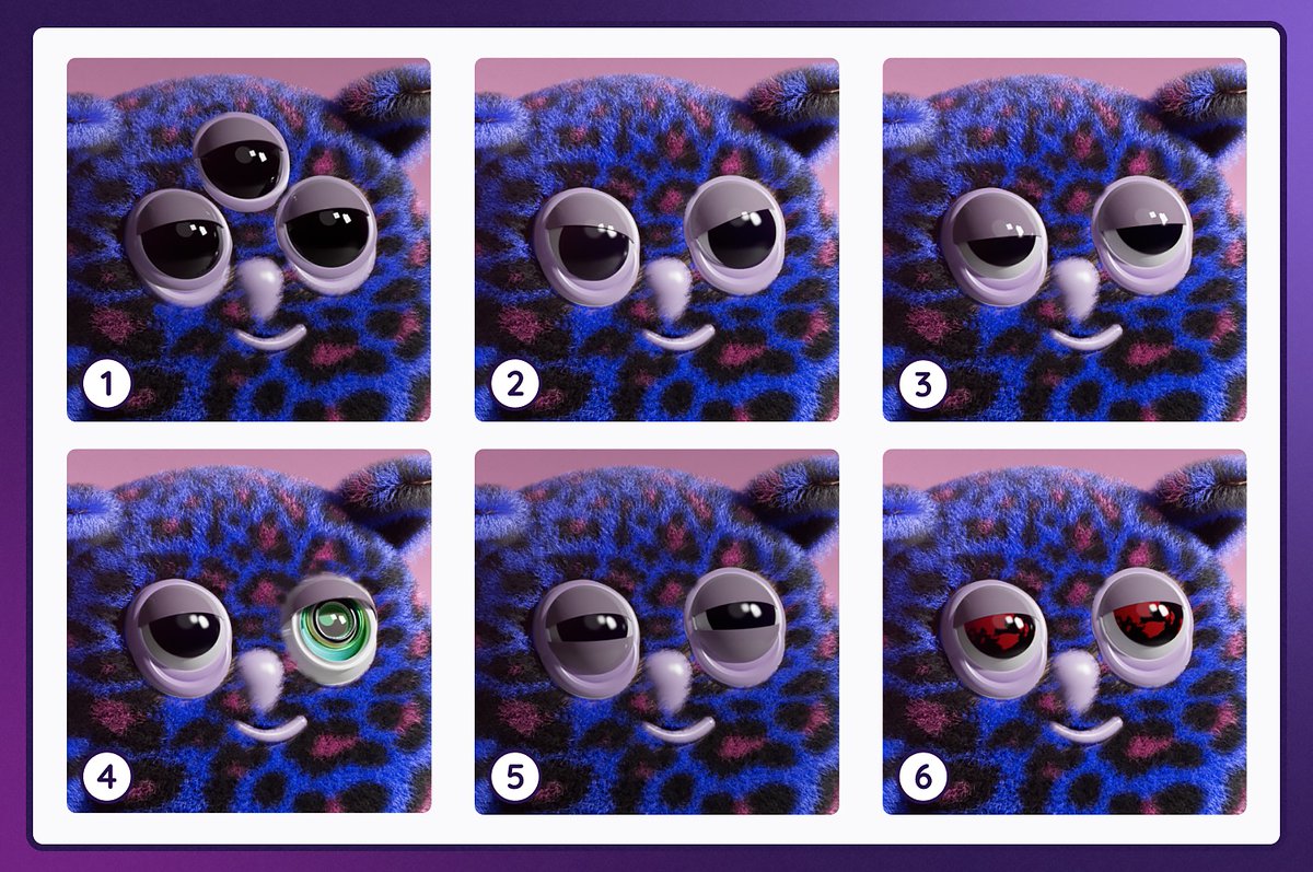 Cheetah fur won the last poll 🐆🧶
What comes next is up to u...
Which eyes will u choose for ur Fluffy? 👀

#nftlover #NFTProject #NFT
