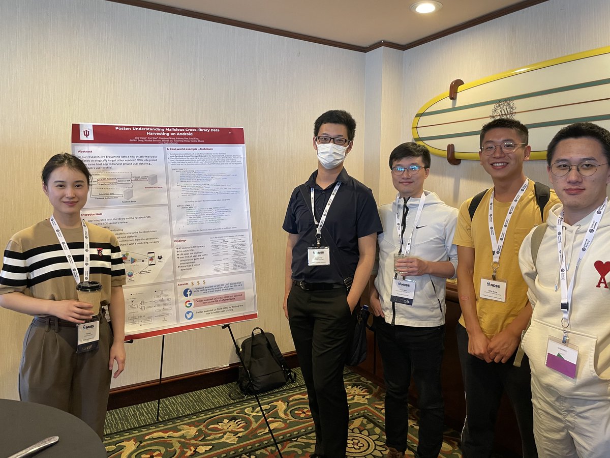NDSSSymposium's tweet photo. Share your photos with friends — both old and new at #NDSS2022 https://t.co/FULnCIFxWt