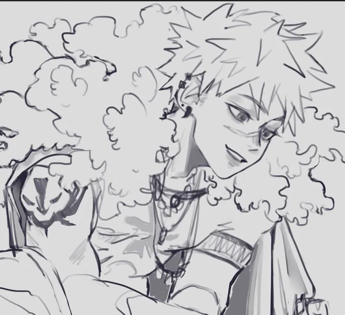 although im tired from drawing at 3am, at least bkg turned out pretty 💅 