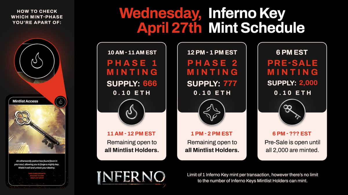 Inferno 🔥 PUBLIC MINT LIVE tweet media