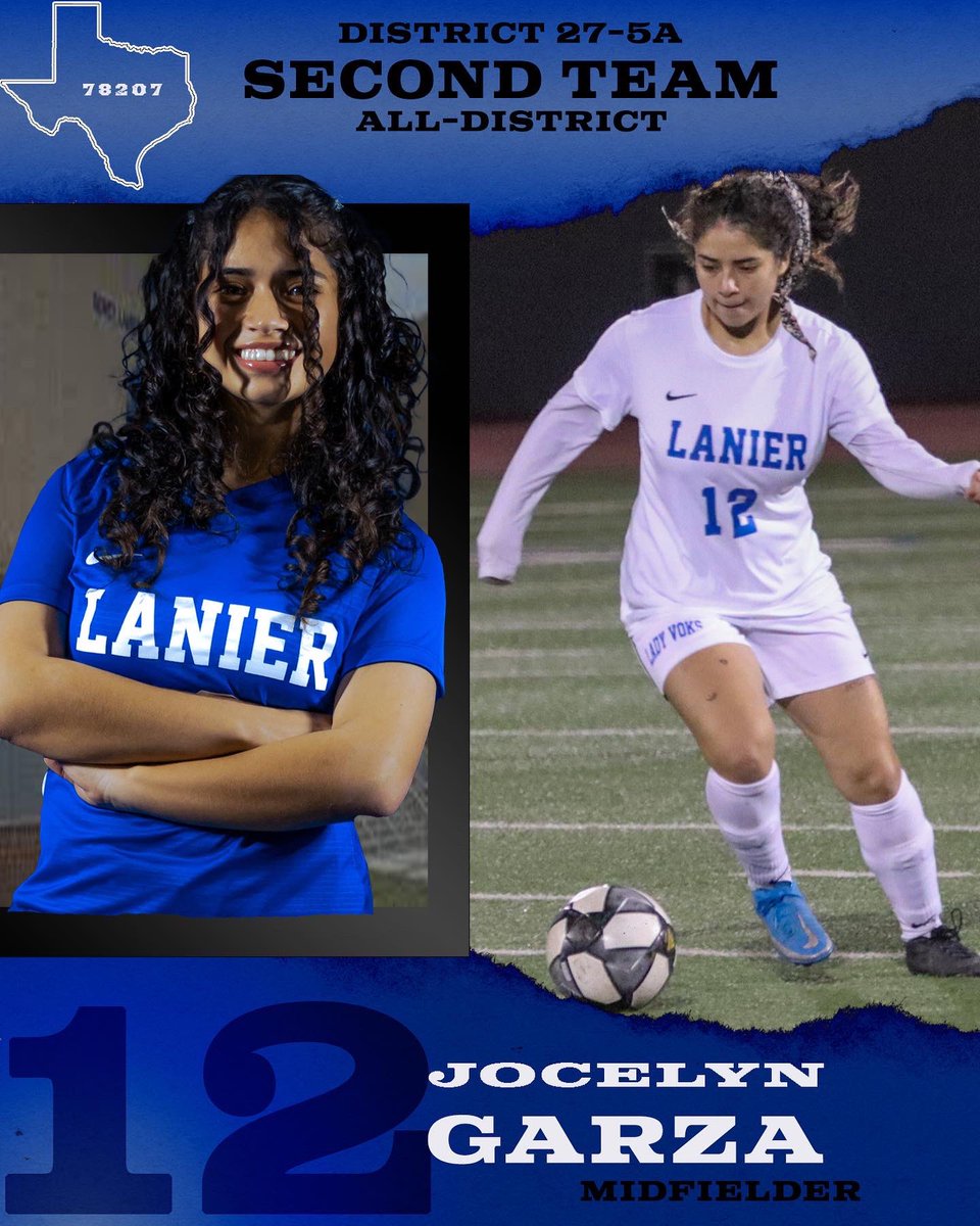SA_lanierLFC's tweet photo. Presenting your second team all-district for Lanier soccer! https://t.co/XAKrXnyleO