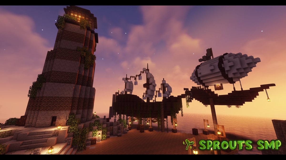 Airships at Breezeport are up and running! I wonder what whimsical sky kingdoms they'll take you to? ✨