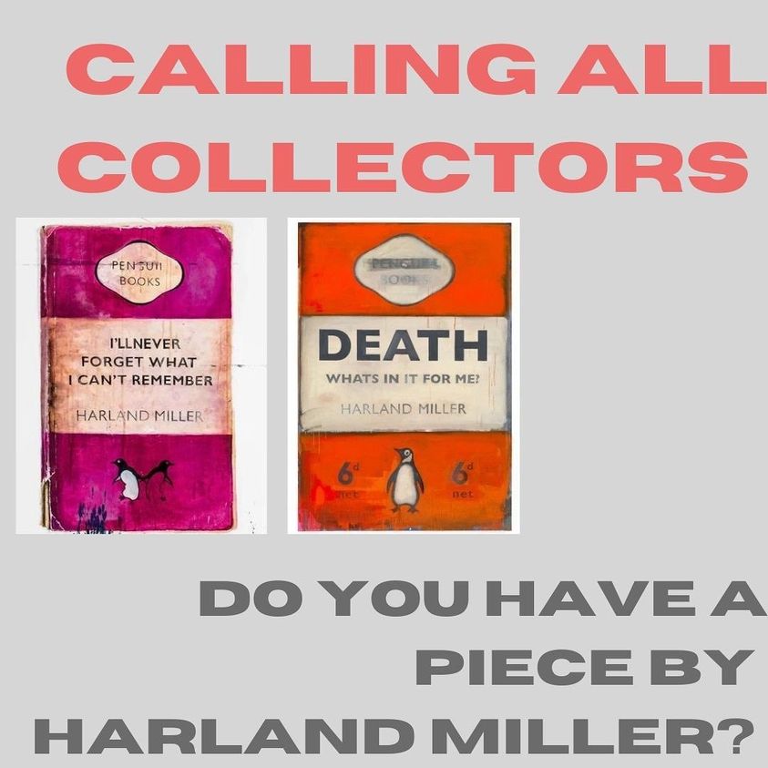 Do you have a piece from Harland Miller?  Calling all collectors we’d love to hear from you and discuss consigning pieces from your collection! Get in touch today.
⠀⠀⠀⠀⠀⠀⠀⠀⠀
#artconsignment #artcollection #artforsale #harlandmiller #basquiat #artinvestment #ArtCollectors