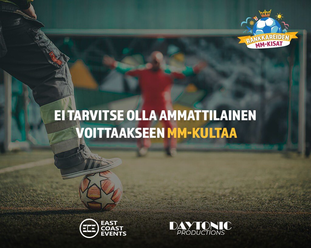 Ilmoita joukkueesi mukaan kesän kuumimpiin futisbileisiin: rankkareidenmm.fi/ilmoittaudu

#rankkareidenmm 
#penaltyworldcup 
#pilkuiltapilkkuun 
#pilkkuunasti

Tekninen tuottaja: East Coast Events
Mediatuottaja: <a href="/Daytonicproduct/">Daytonic Productions</a>