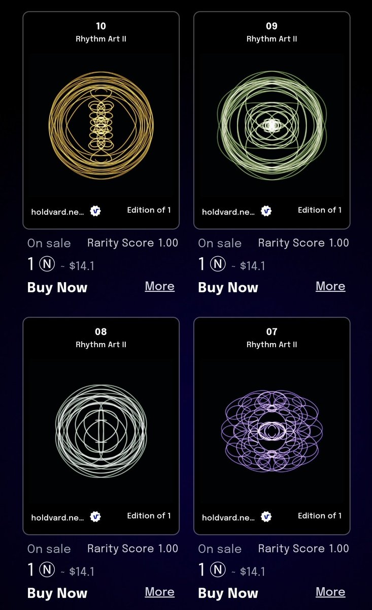 holdvard's tweet photo. 🎉This is a new collections on Paras ( Rhythm Art II). If you love it, You can offer price. Be the first of this beautiful piece.

https://t.co/rDuZ1Qg6zh

#NFTs #abstract #nftcollectors #paras https://t.co/GW8wYtHFPy