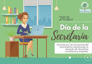 cubiza_ree's tweet photo. 26 de Abril, Día de la Secretaria, les deseamos Muchísimas  Felicidades. #VamosConTodo #CubaViveYTrabaja https://t.co/Ymma5N9G0x