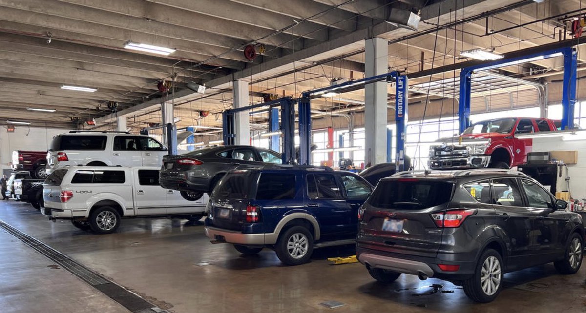 Our service department is ready to take care of your vehicle's needs! Stop by today or give us a call to set up an appointment!  877-672-1755 #vehicleservice #norman
