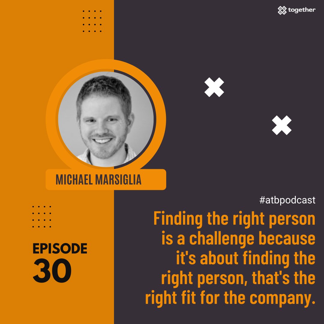 togetherweship's tweet photo. Happy Tuesday! Throwback to one of our best episodes at the #atbpodcast with Michael Marsiglia, the Co-CEO at Atomic Object.
"To Teach is to Learn" is Michael's favorite value mantra.
Watch full episode: https://t.co/ipScYPMoyf
#podcast #ceo #designers #ATBpodcast https://t.co/NP3l0azkmE