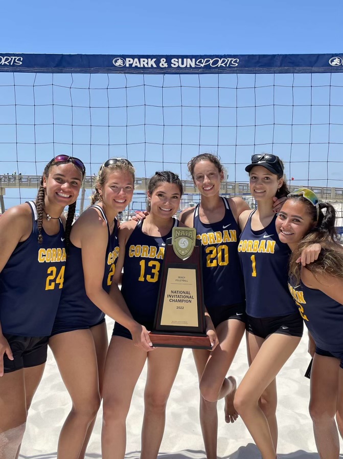PFTrojans's tweet photo. Congratulations to Maya Blake on a NAIA Team National Championship in beach volleyball for Corban University!  The won the first ever team title in Panama City, Florida this past weekend.  Maya is a 2021 graduate from Post Falls High School. Great job Maya! https://t.co/UGLmw5Z5Ox