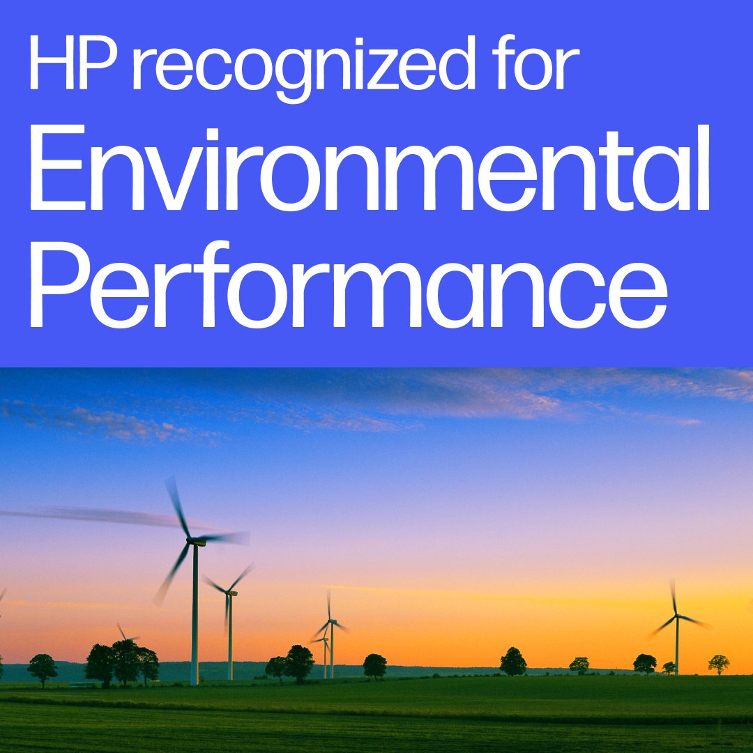 ellenjackowski's tweet photo. .@HP is named one of America’s Top 10 Companies for Environmental Performance by @JUSTCapital. We remain committed to accelerating climate action across our value chain as we aim to achieve #netzero emissions by 2040. https://t.co/EdgpO4ghbx https://t.co/KG7BPGDjIO