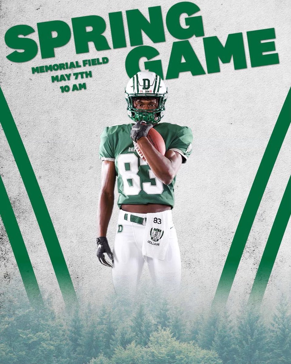 DartmouthFTBL's tweet photo. Let the countdown begin... #TheWoods https://t.co/0UnGfoH4UZ