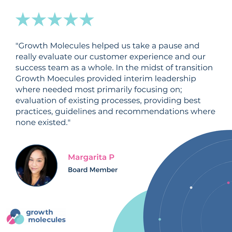 GrowthMolecules's tweet photo. ๐ฌ "Emilia was extremely knowledgeable, professional, and driven!"
Working with your team was a great experience! Thanks for the review, Margarita. โญ๏ธ
#Onboarding #CustomerSuccess #SimplifyingCS #CustomerSuccessSherpas #CSOps #GrowthMindset #GrowthMolecules #Retention https://t.co/cuyUjMzJ5z