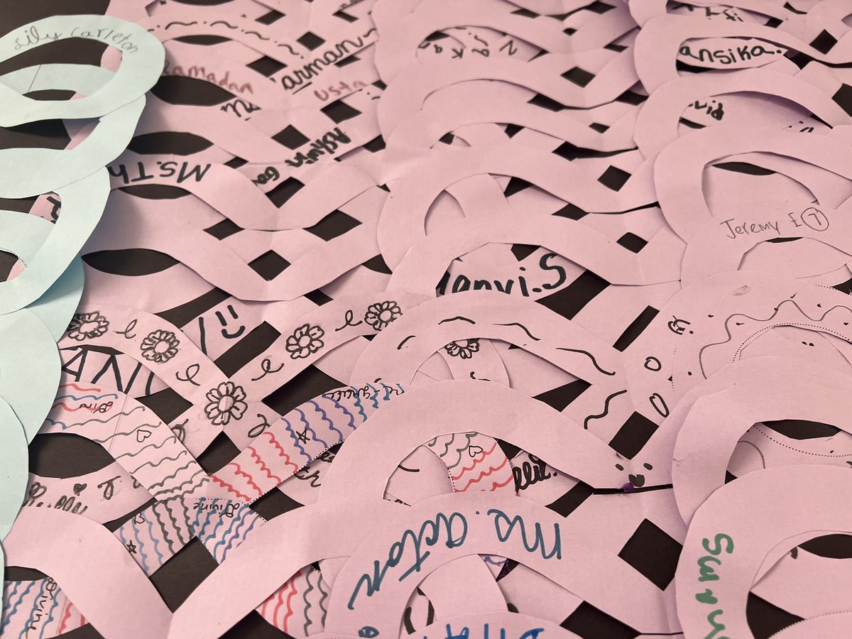 W.E. Accept Autism to Infinity and Beyond! Our students learned about Autism Acceptance and then signed their name to an infinity sign. <a href="/WaxpoolElem/">WaxpoolElementary</a> #AutismAcceptanceMonth