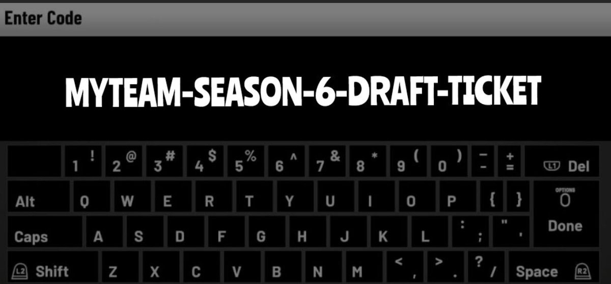 2k22lockercode_'s tweet image. #LockerCode 🚨

MYTEAM-SEASON-6-DRAFT-TICKET 

For a Draft Ticket. 

Available for one week.

#NBA2K22 #LockerCodes