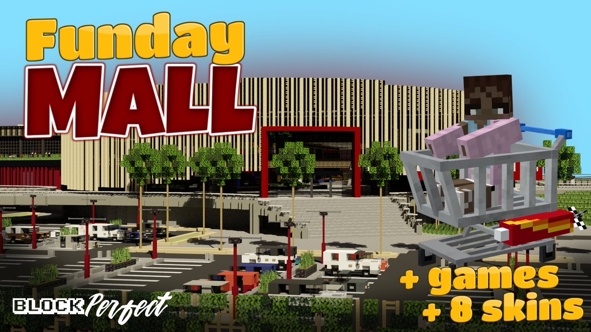 Block_Perfect's tweet image. Spend a Saturday at Funday Mall for some mini-games and shopping fun! Live on the @MinecraftMarket today! Get your copy now!  marketplace.minecraft.net/en-us/pdp?id=a…