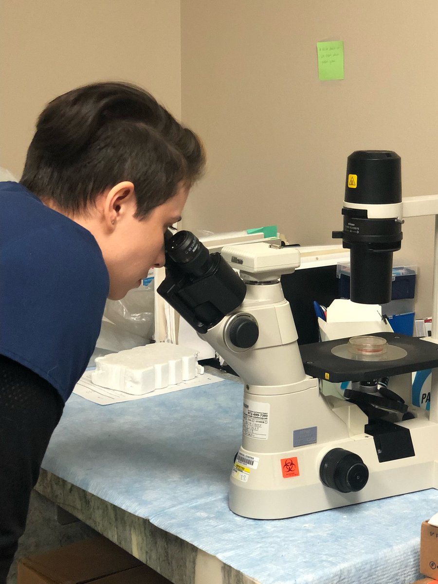 Day 2 Lab Week Activities: Our #MLT #MedLab students are spending the day learning #MedLab Specialties. They got to visit the #Cytogenetics and #MolecularGenetics lab at OUHSC to learn of what’s a day like in a Cytogenetics/Molecular Genetics lab. #LabWeek2022
