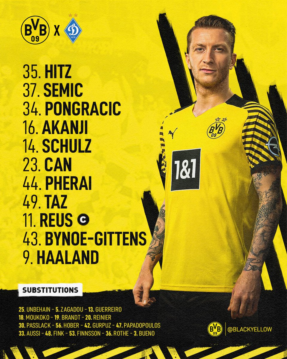 ICYMI Alan Aussi came off the bench for Dortmund today in a charity game vs Dynamo Kyiv to raise money for Ukraine 🙌