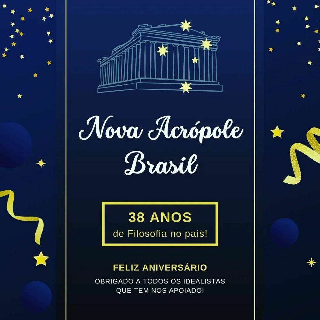 Nova Acrópole Anápolis on X: Hoje, comemoramos 38 anos de muita