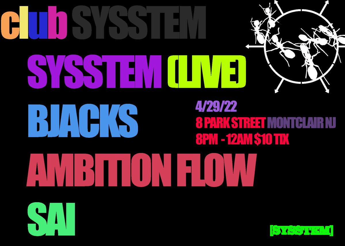 realbjacks's tweet photo. FRIDAY WOW A SYSSTEM SHOW WITH B JACK$ YAYA MOVIE https://t.co/lsL7ksneTS GET YOUR TICKETS NOW https://t.co/ZulcVXHC06