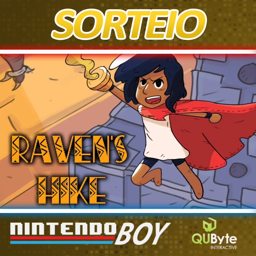 SORTEIO NINTENDOBOY

Iremos sortear 2 cópias do mais novo jogo brasileiro Raven's Hike, feito pelo criador de Red Ronin, <a href="/Thi_o_Oliveira/">Thiago Oliveira - Wishlist Dungeon Drawlers!</a>

Para participar:

• Dê RT 
• Siga <a href="/NewsNintendoboy/">NintendoBoy</a> 
• Comente porque os jogos brasileiros são incríveis

Resultados no dia 28 às 19:30h.