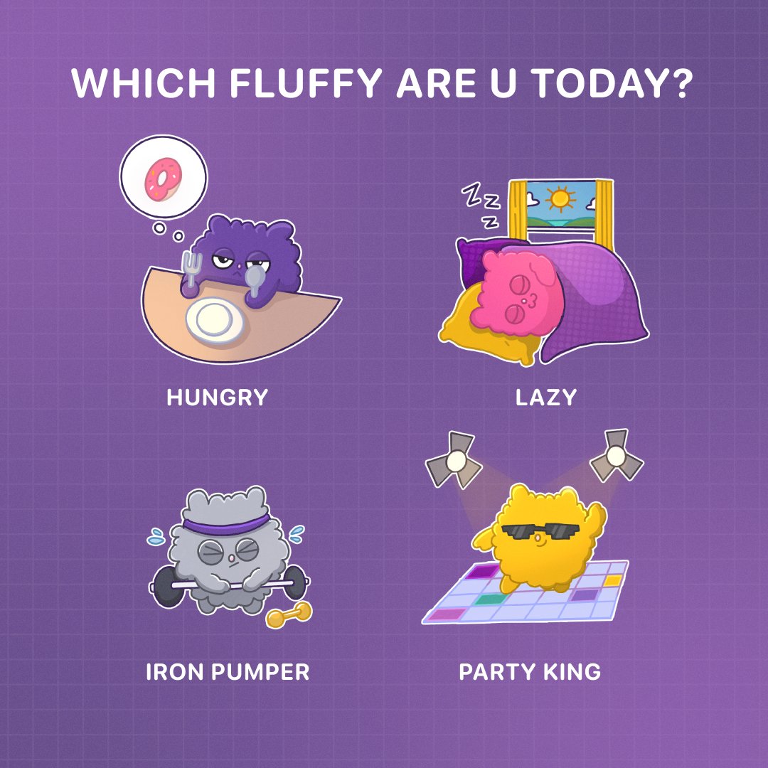 Which Fluffy are u?
Reply to this tweet and let us know! 🧶◡🧶