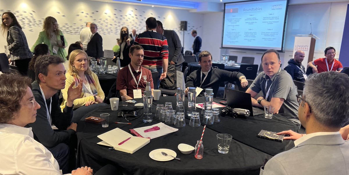 BioAge (@bioagelabs) on Twitter photo Action shot of Justin leading the muscle aging roundtable today at the <a href="/longevityleader/">Longevity Leaders</a> meeting.
Thanks to all participants for a wide-ranging and vibrant discussion! Action shot of Justin leading the muscle aging roundtable today at the <a href="/longevityleader/">Longevity Leaders</a> meeting.
Thanks to all participants for a wide-ranging and vibrant discussion!