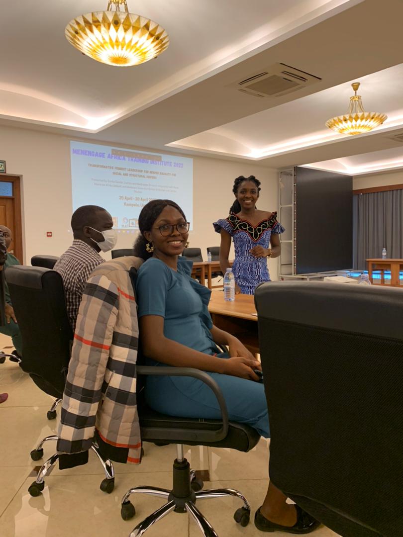 AdesuwaAdibeli's tweet photo. I'm glad to be part of the ongoing training at MenEngage Africa Training Institute 2022,"Transformative feminist leadership for gender equality". Hosted by @MenEngageAfrica @amwaafrika @SonkeTogether
#MATI2022 #MATIUGANDA2022 #GenderEquality #FeministLeadership #MenEngageAfrica https://t.co/DmSxJEzww9