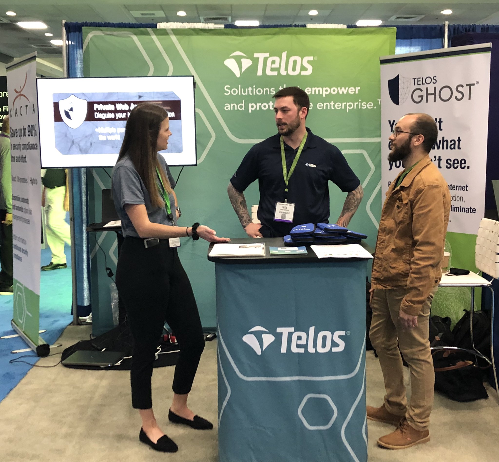 Telos Corporation on Twitter "Our team is standing by in booth 3102 to